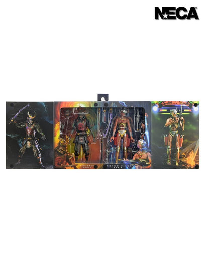 Iron Maiden Future Past World Tour Ultimate 7 Inch Scale Action Figure 2-Pack - Samurai Eddie & Cyborg Eddie