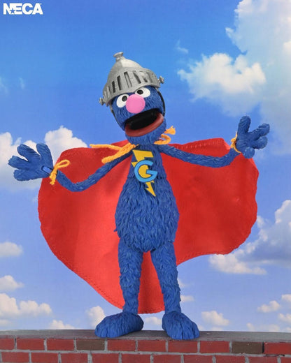 *PRE-ORDER Sesame Street Ultimate 7 Inch Scale Action Figure - Super Grover