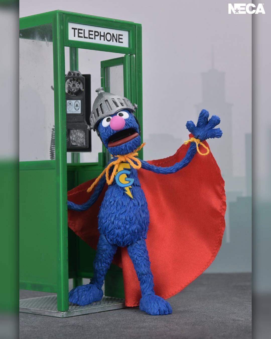 *PRE-ORDER Sesame Street Ultimate 7 Inch Scale Action Figure - Super Grover