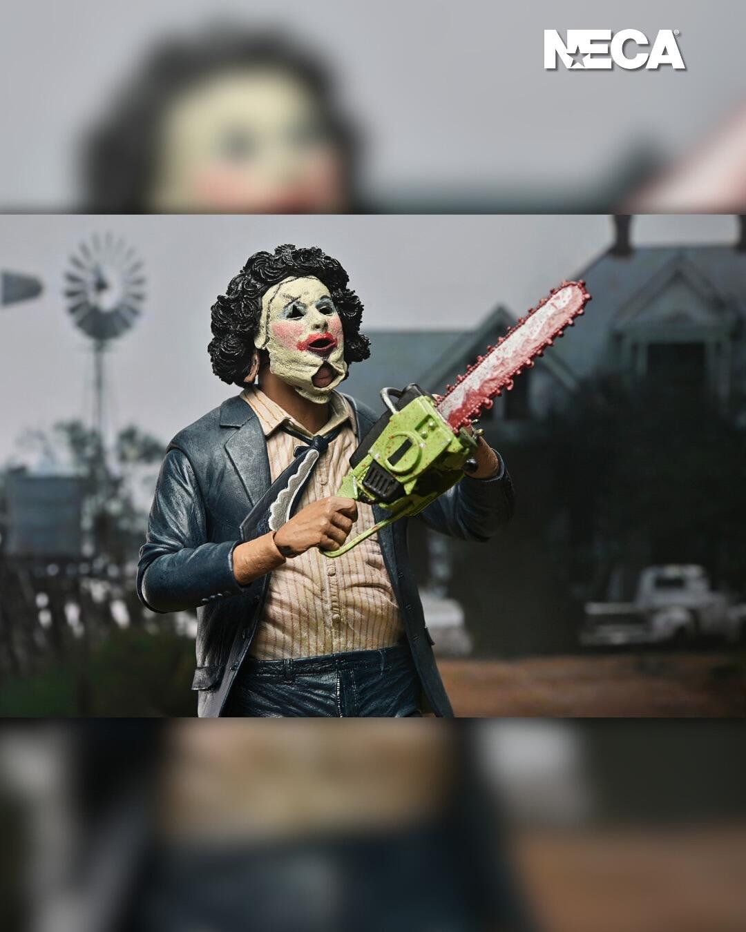 Texas Chainsaw Massacre 50th Anniversary Ultimate 7 Inch Scale Action Figure - Leatherface (Pretty Woman Mask)
