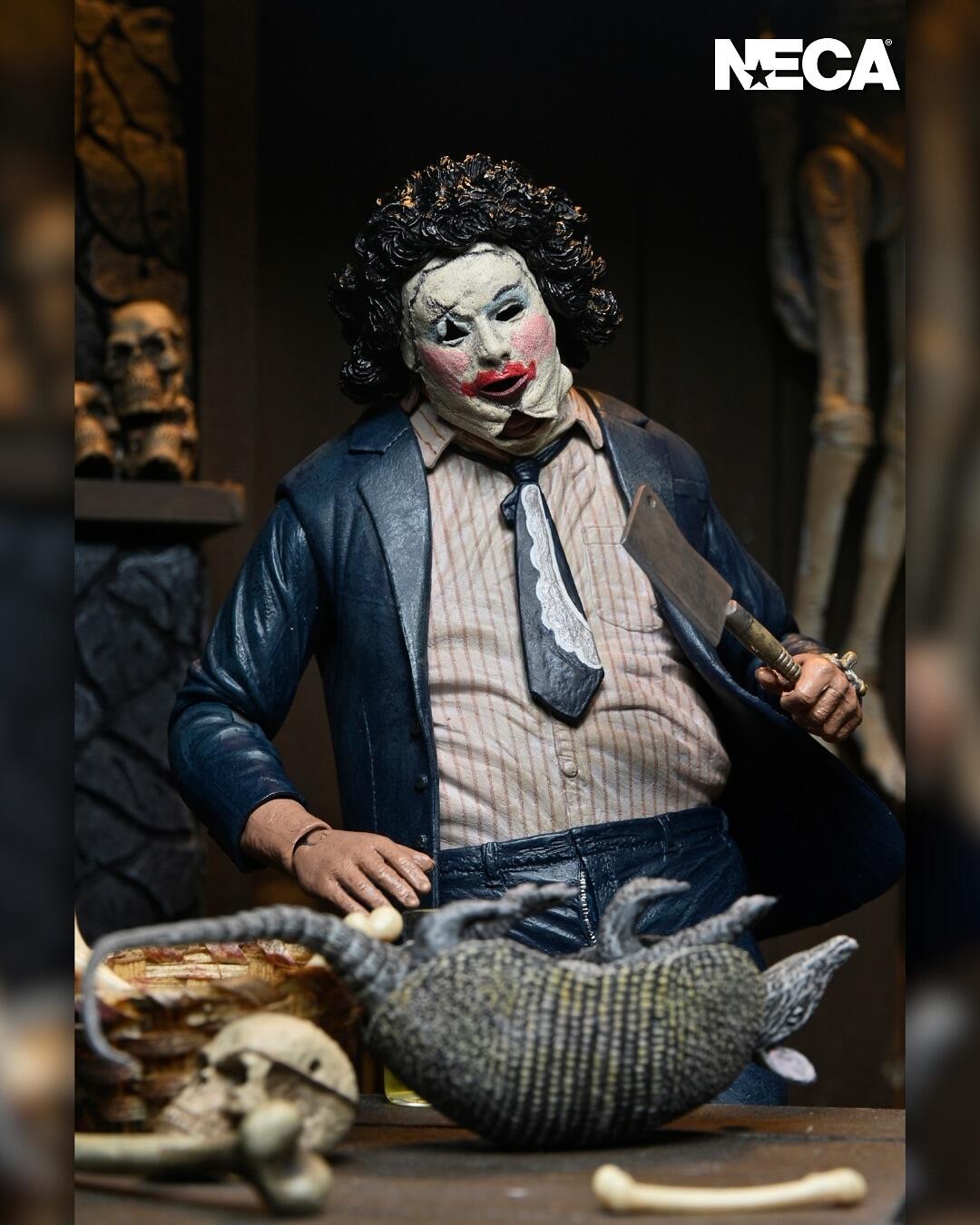 Texas Chainsaw Massacre 50th Anniversary Ultimate 7 Inch Scale Action Figure - Leatherface (Pretty Woman Mask)