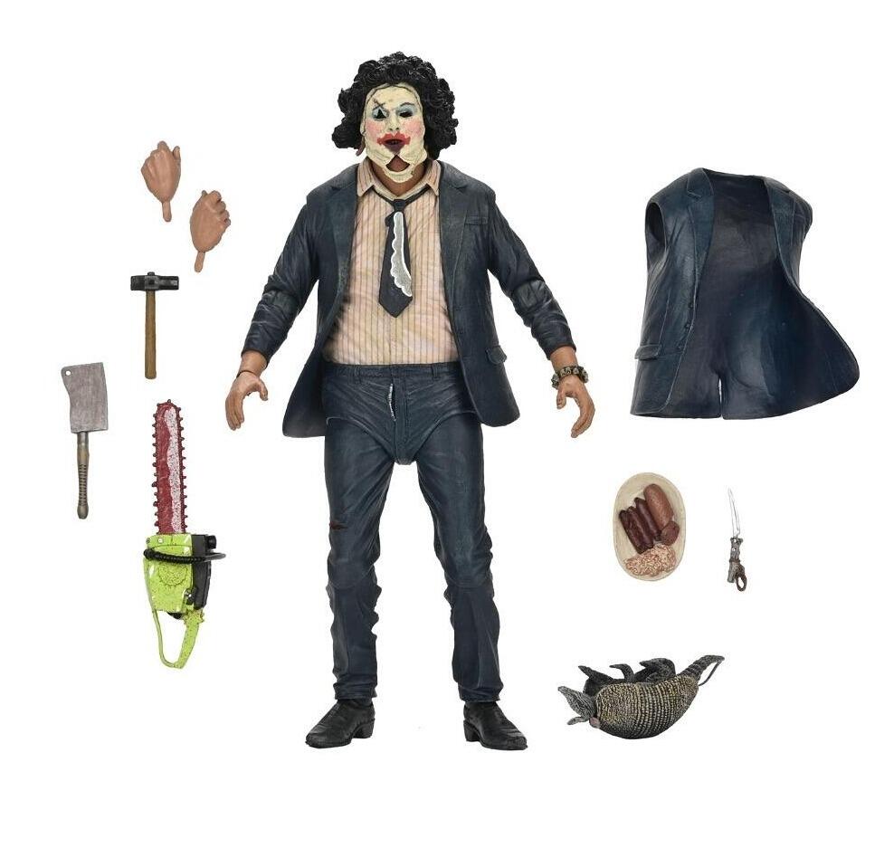 Texas Chainsaw Massacre 50th Anniversary Ultimate 7 Inch Scale Action Figure - Leatherface (Pretty Woman Mask)