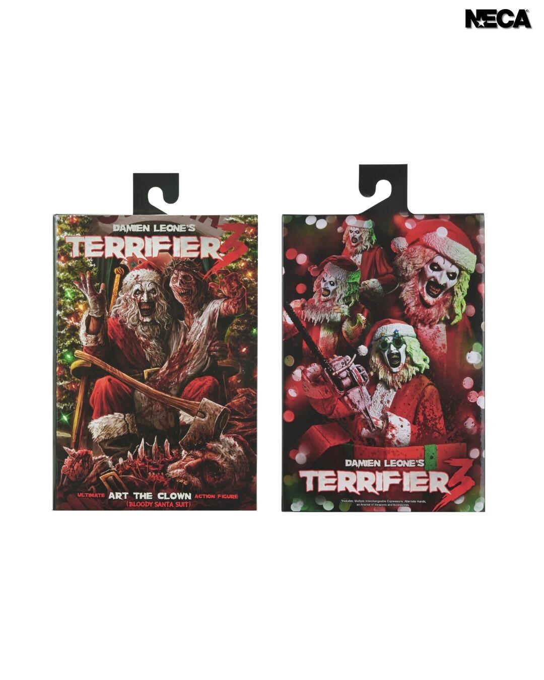 *PRE-ORDER Terrifier 3 Ultimate 7 Inch Scale Action Figure - Art The Clown (Santa Suit)