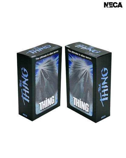 The Thing Ultimate 7 Inch Scale Action Figure With LED Light - The Thing (Movie Poster)