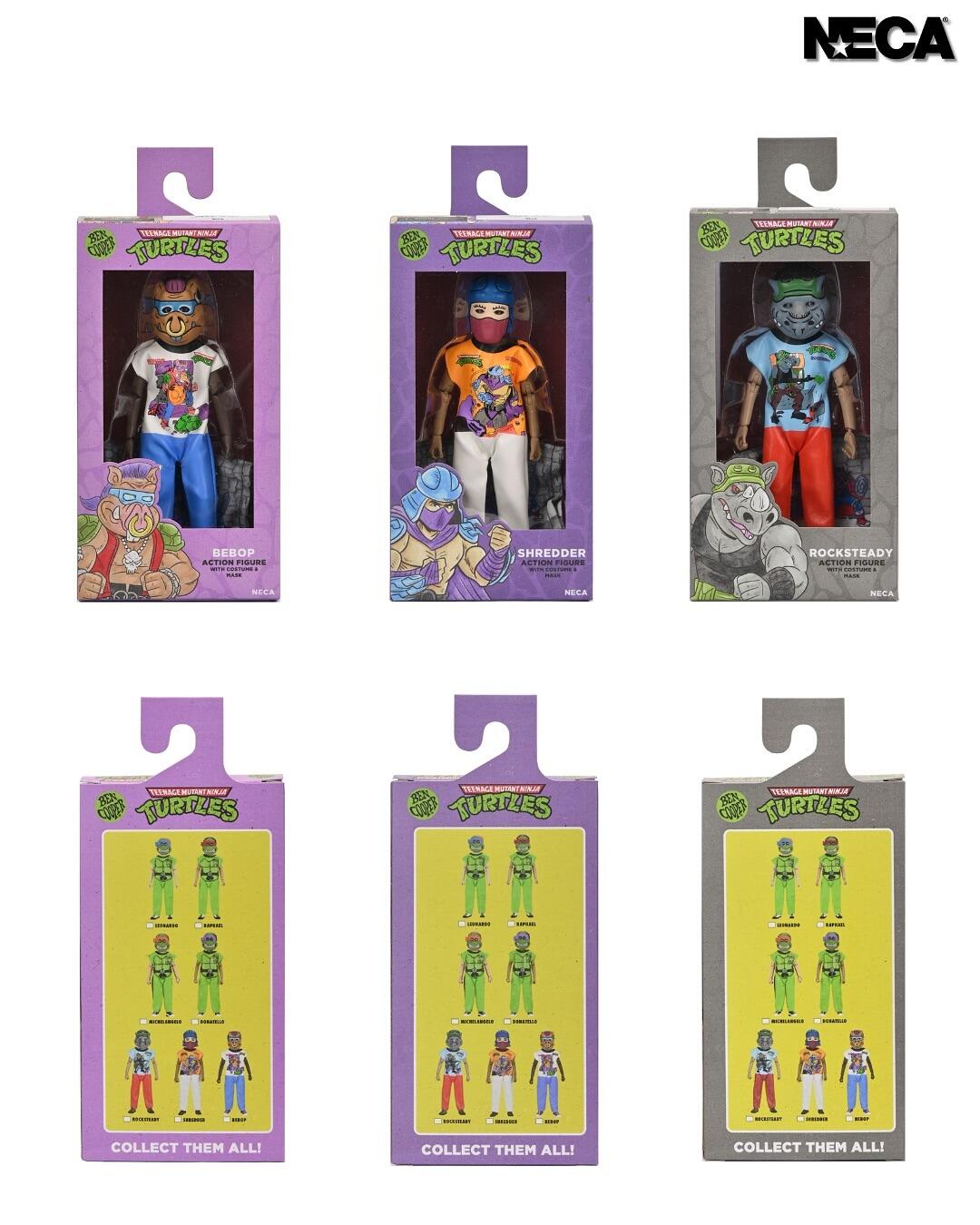 *PRE-ORDER Ben Cooper Costume X TMNT 6 Inch Clothed Action Figure - Set of 7