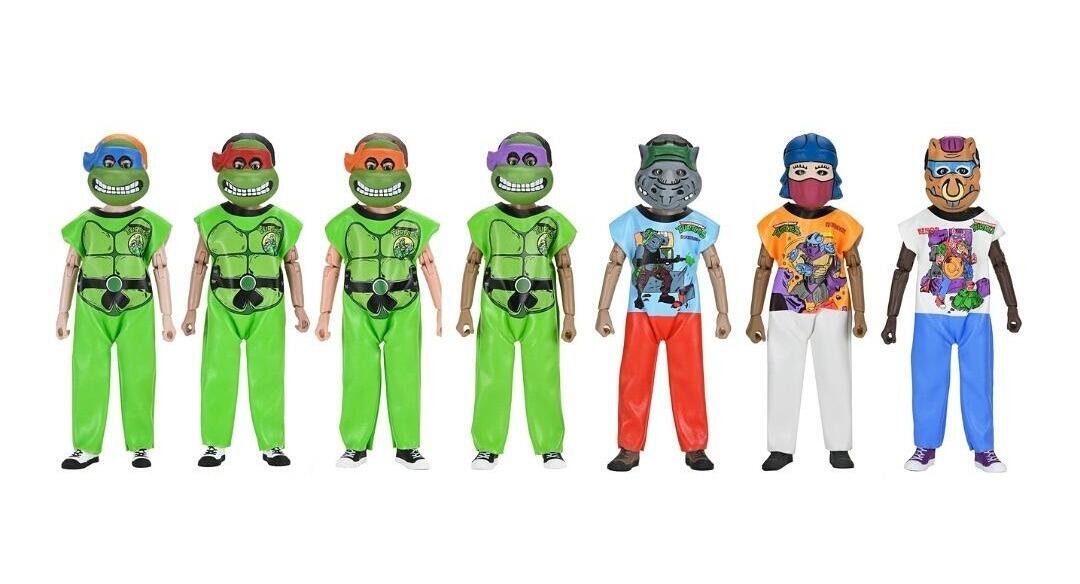 *PRE-ORDER Ben Cooper Costume X TMNT 6 Inch Clothed Action Figure - Set of 7