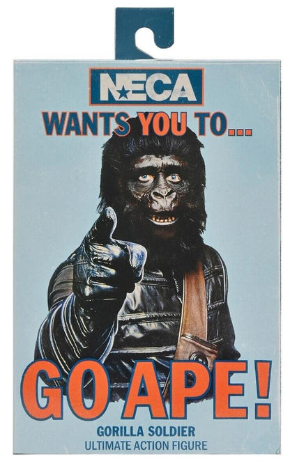 Planet Of The Apes Ultimate 7 Inch Scale Action Figure - Gorilla Soldier (Go Ape)