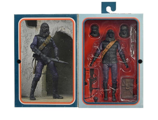 Planet Of The Apes Ultimate 7 Inch Scale Action Figure - Gorilla Soldier (Go Ape)