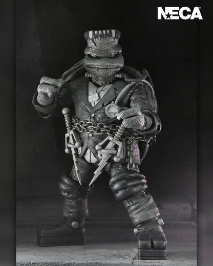 Universal Monsters x Teenage Mutant Ninja Turtles Action Figure 4-Pack - The Turtles (Black And White)