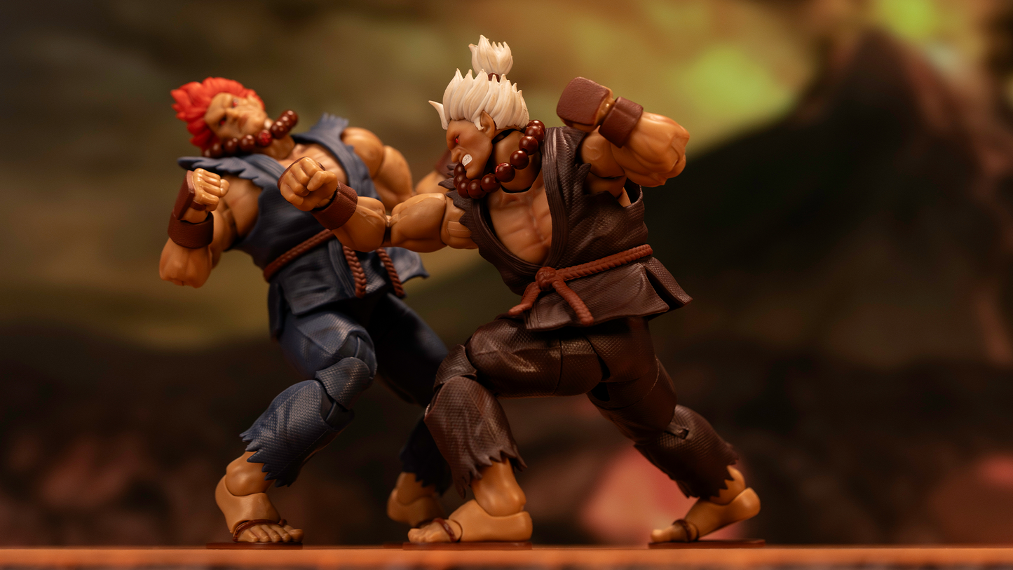 *PRE-ORDER Ultra Street Fighter II SDCC 2026 Exclusive 6 Inch Action Figure - Akuma (Player 2)