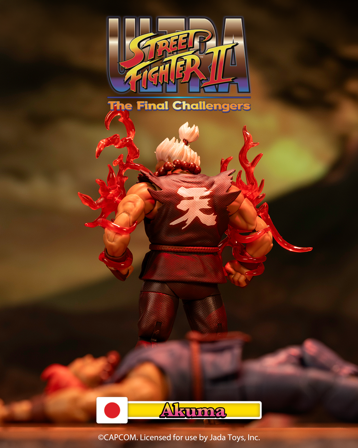 *PRE-ORDER Ultra Street Fighter II SDCC 2026 Exclusive 6 Inch Action Figure - Akuma (Player 2)
