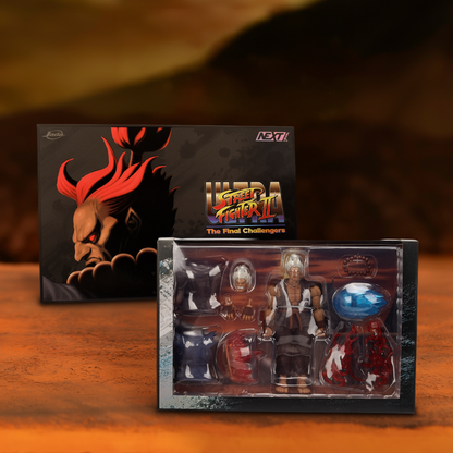 *PRE-ORDER Ultra Street Fighter II SDCC 2026 Exclusive 6 Inch Action Figure - Akuma (Player 2)