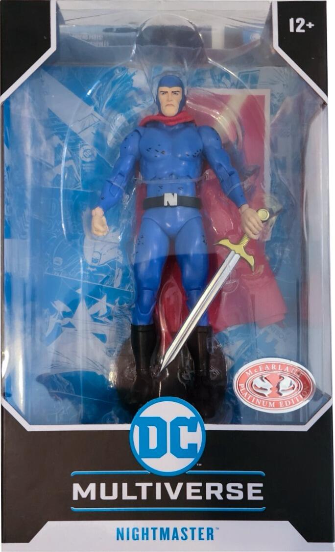 DC Multiverse 7 Inch Action Figure - NIghtmaster (Red Platinum)