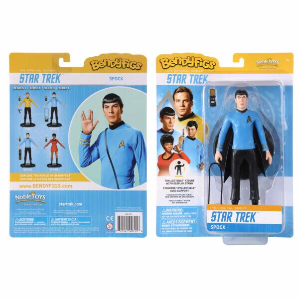 Star Trek: The Original Series Bendyfigs Action Figure - Spock (possibly non-mint)