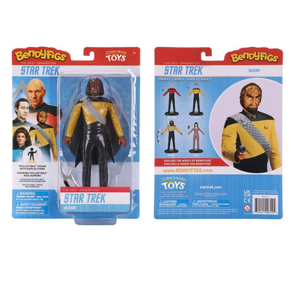 Star Trek: The Next Generation Bendyfigs Action Figure - Worf (possibly non-mint)