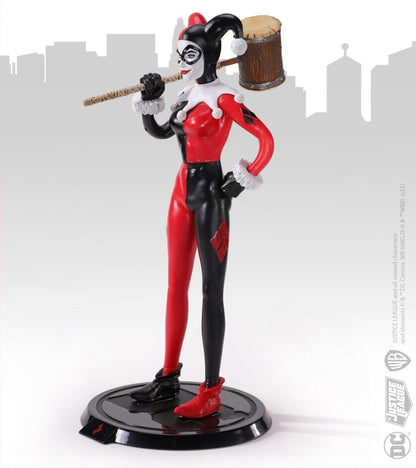 DC Bendyfigs Action Figure - Harley Quinn Jester (possibly non-mint)