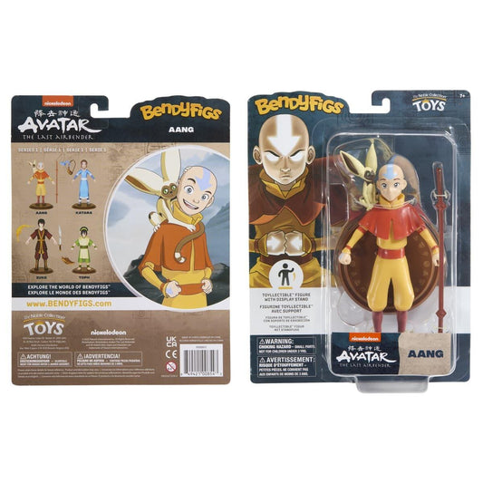 Avatar: The Last Airbender Bendyfigs Action Figure - Aang (possibly non-mint)
