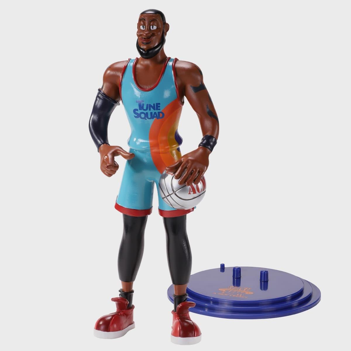 Space Jam Bendyfigs Action Figure - LeBron James (possibly non-mint)
