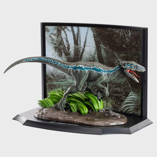 Jurassic World Toyllectible Treasures Diorama Figure - Blue Raptor Recon
