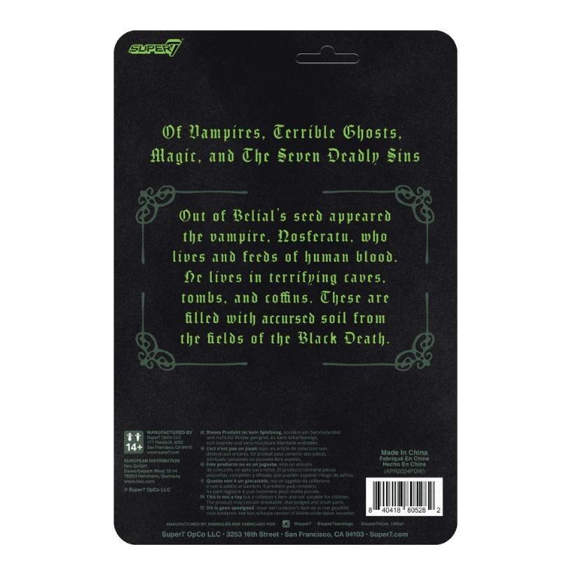 Nosferatu ReAction Action Figure - Count Orlok (Movie Poster)