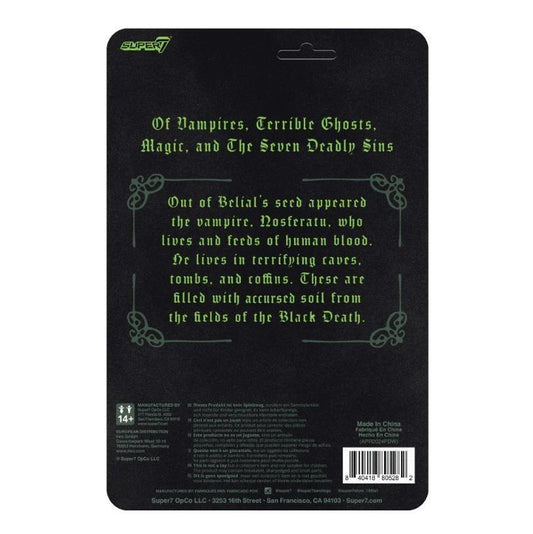 Nosferatu ReAction Action Figure - Count Orlok (Movie Poster)