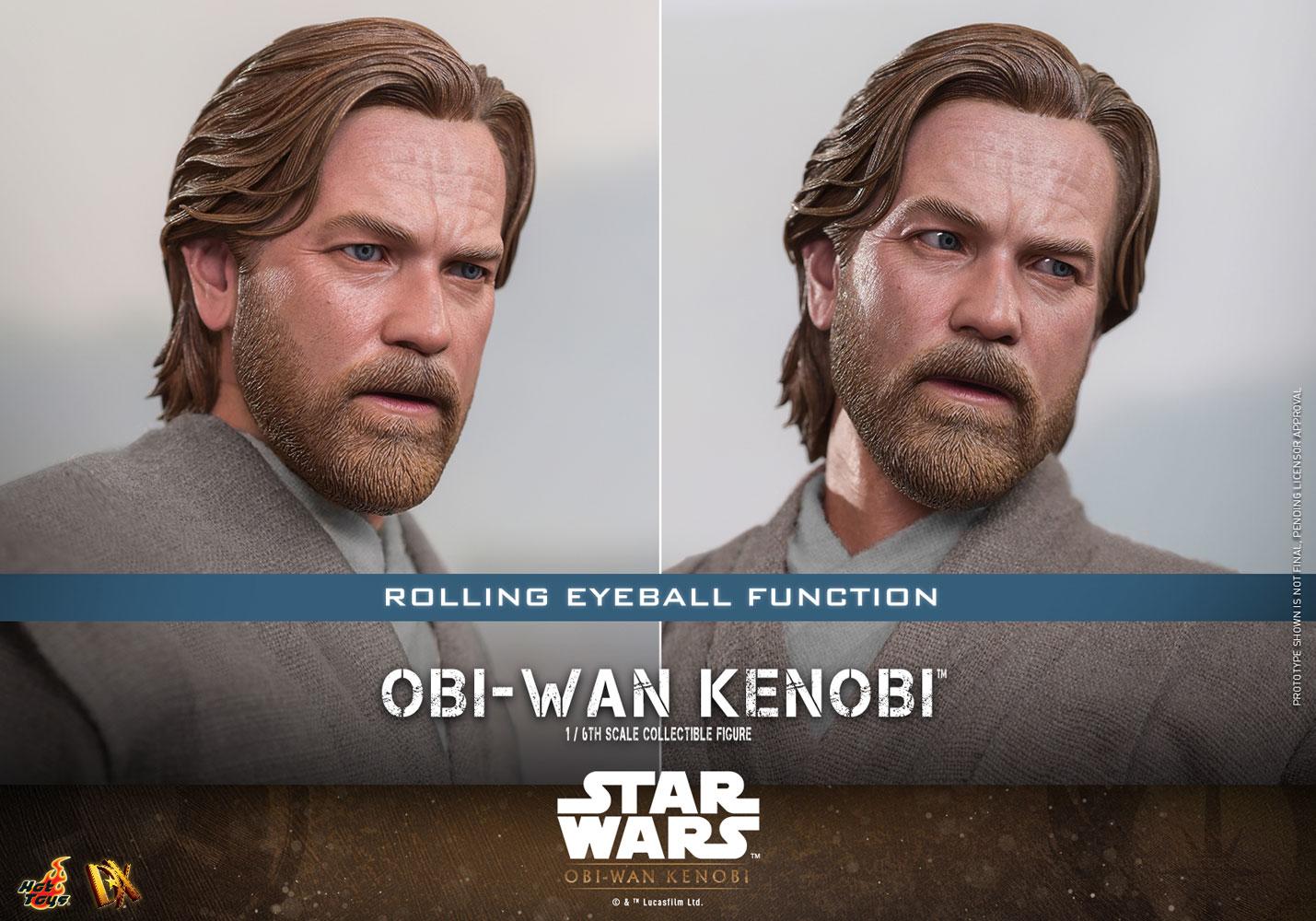 Obi-Wan Kenobi - Star Wars: Obi-Wan Kenobi Hot Toys Exclusive Collectibles 1/6 Scale Action Figure