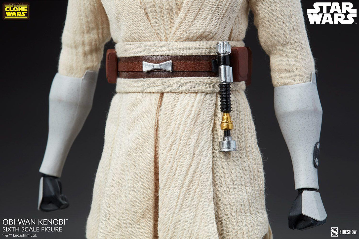 Obi-Wan Kenobi - Star Wars: The Clone Wars Sideshow Collectibles 1/6 Scale Action Figure