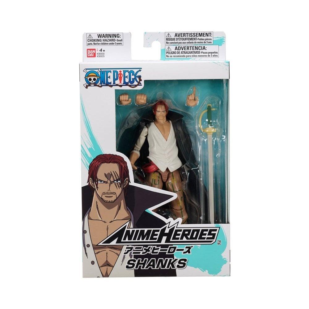One Piece Anime Heroes 6.5 Inch Scale Action Figure - Shanks