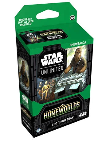 *PRE-ORDER Star Wars: Unlimited Homeworlds Trading Card Game - Spotlight Deck (Chewbacca)