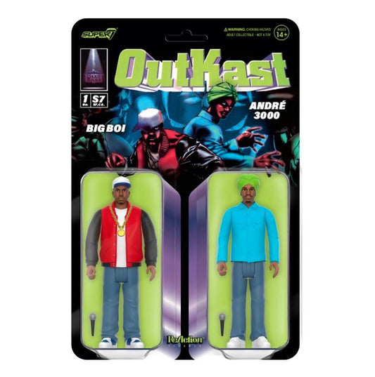 Outkast ReAction Action Figure - Big Boi & Andre 3000 (Atliens)