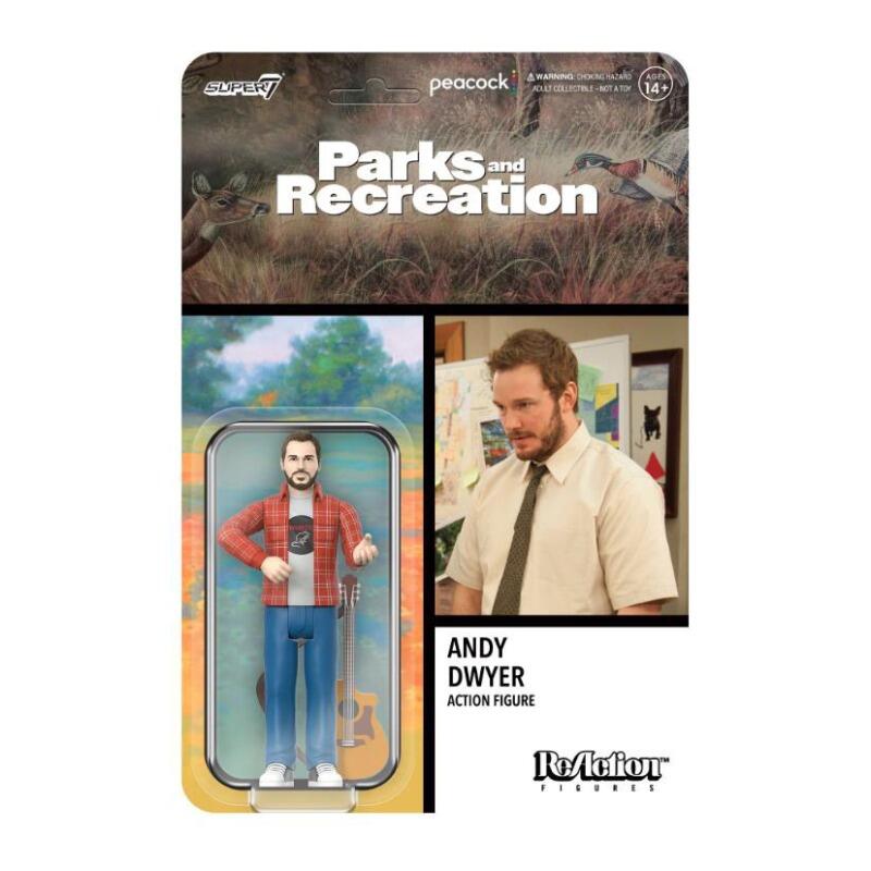 Parks and Recreation Wave 2 ReAction Figure - Andy Dwyer Mouserat