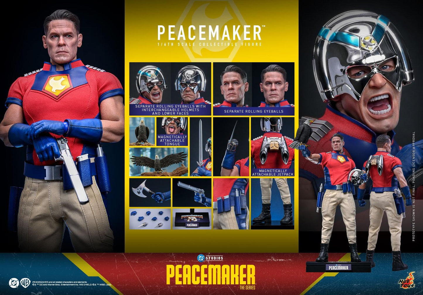 *PRE-ORDER Peacemaker - DC Peacemaker Season 2 Hot Toys Collectibles 1/6 Scale Action Figure