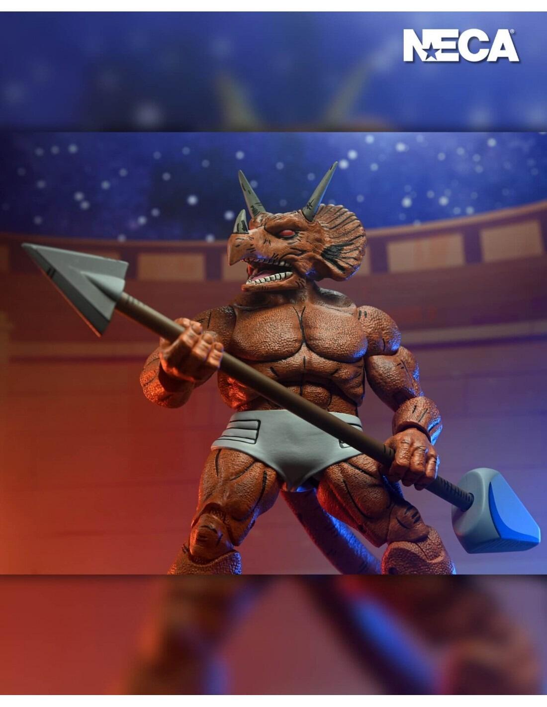 Teenage Mutant Ninja Turtles Comic 7 Inch Scale Ultimate Action Figure - Triceraton Gladiator (Mirage Comics)