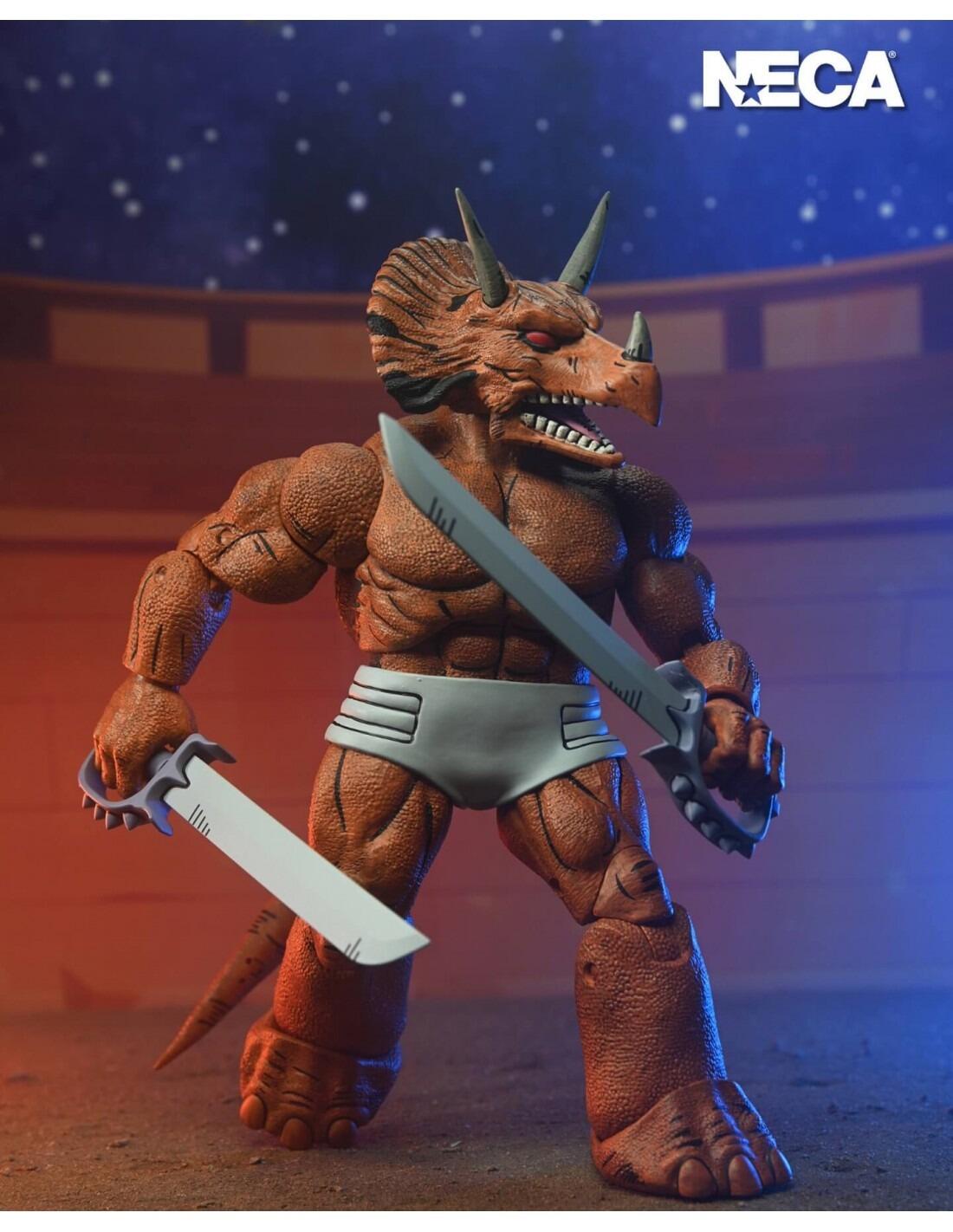 Teenage Mutant Ninja Turtles Comic 7 Inch Scale Ultimate Action Figure - Triceraton Gladiator (Mirage Comics)