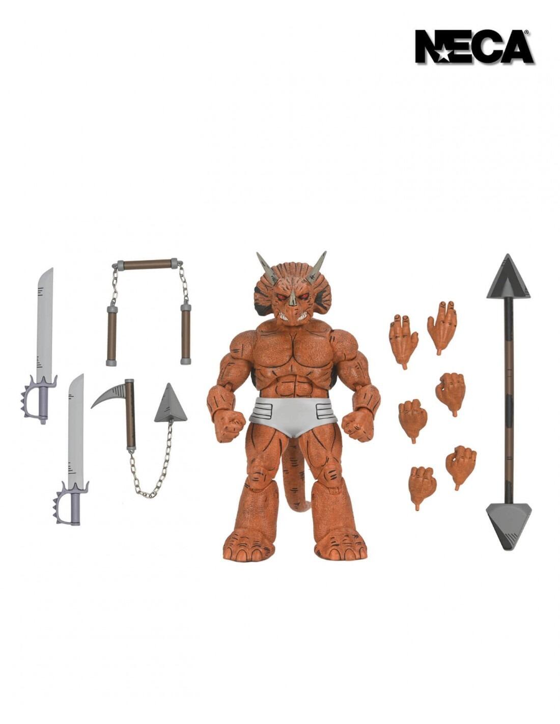 Teenage Mutant Ninja Turtles Comic 7 Inch Scale Ultimate Action Figure - Triceraton Gladiator (Mirage Comics)