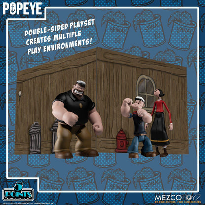 Popeye 5 Points Deluxe Figure Box Set - Rough House's Cafe