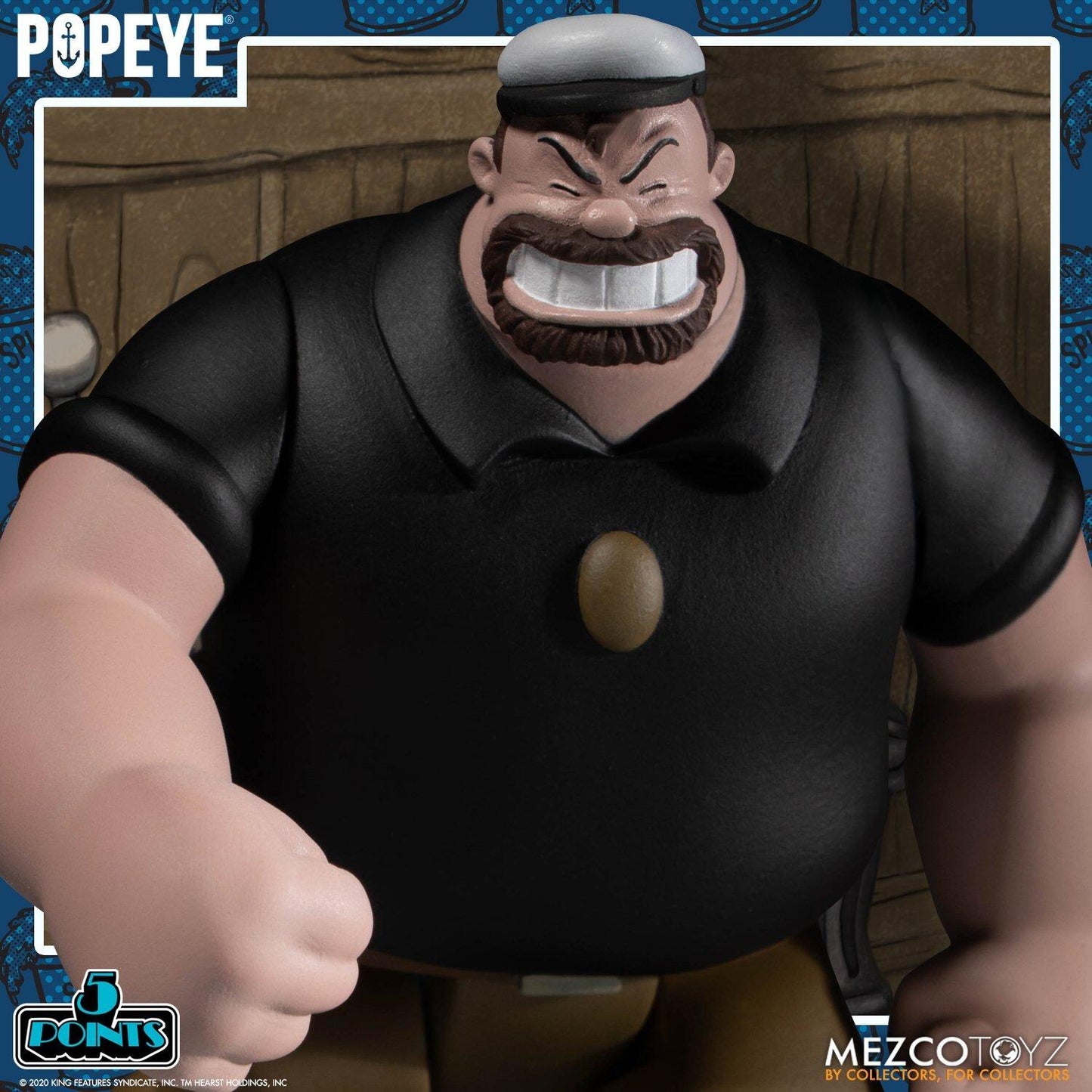 Popeye 5 Points Deluxe Figure Box Set - Rough House's Cafe