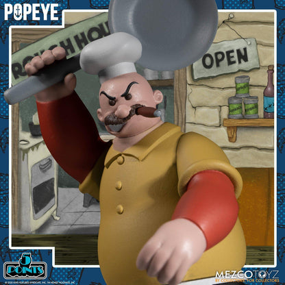 Popeye 5 Points Deluxe Figure Box Set - Rough House's Cafe