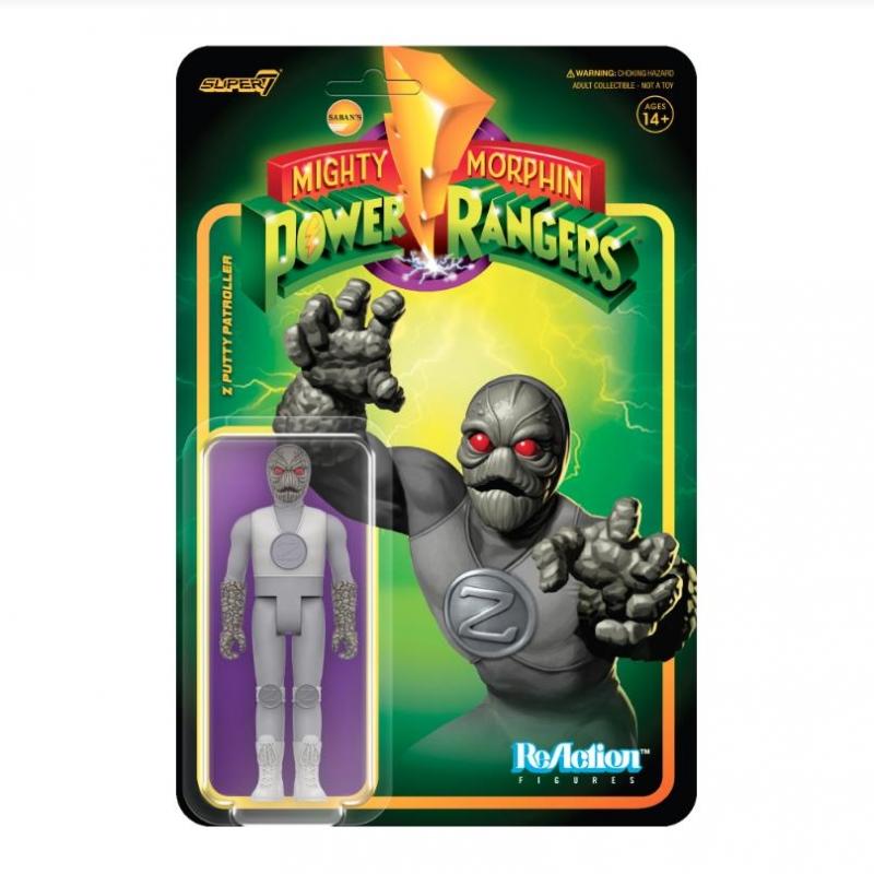 Power Rangers ReAction Action Figure Wave 4 - Z Putty