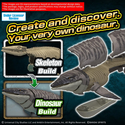 Jurassic World Rebirth Plannosaurus Dinosaur Model Kit - Mosasaurus