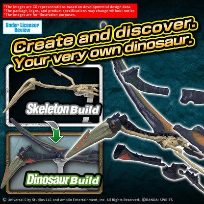 Jurassic World Rebirth Plannosaurus Dinosaur Model Kit - Quetzalcoatlus
