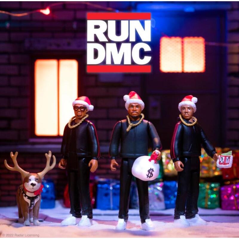 RUN DMC ReAction Action Figure Wave 2 - Holiday 3 Pack