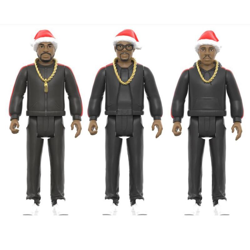 RUN DMC ReAction Action Figure Wave 2 - Holiday 3 Pack