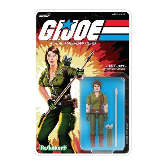 *PRE-ORDER G.I. Joe ReAction+ Action Figure Wave 9 - Lady Jaye