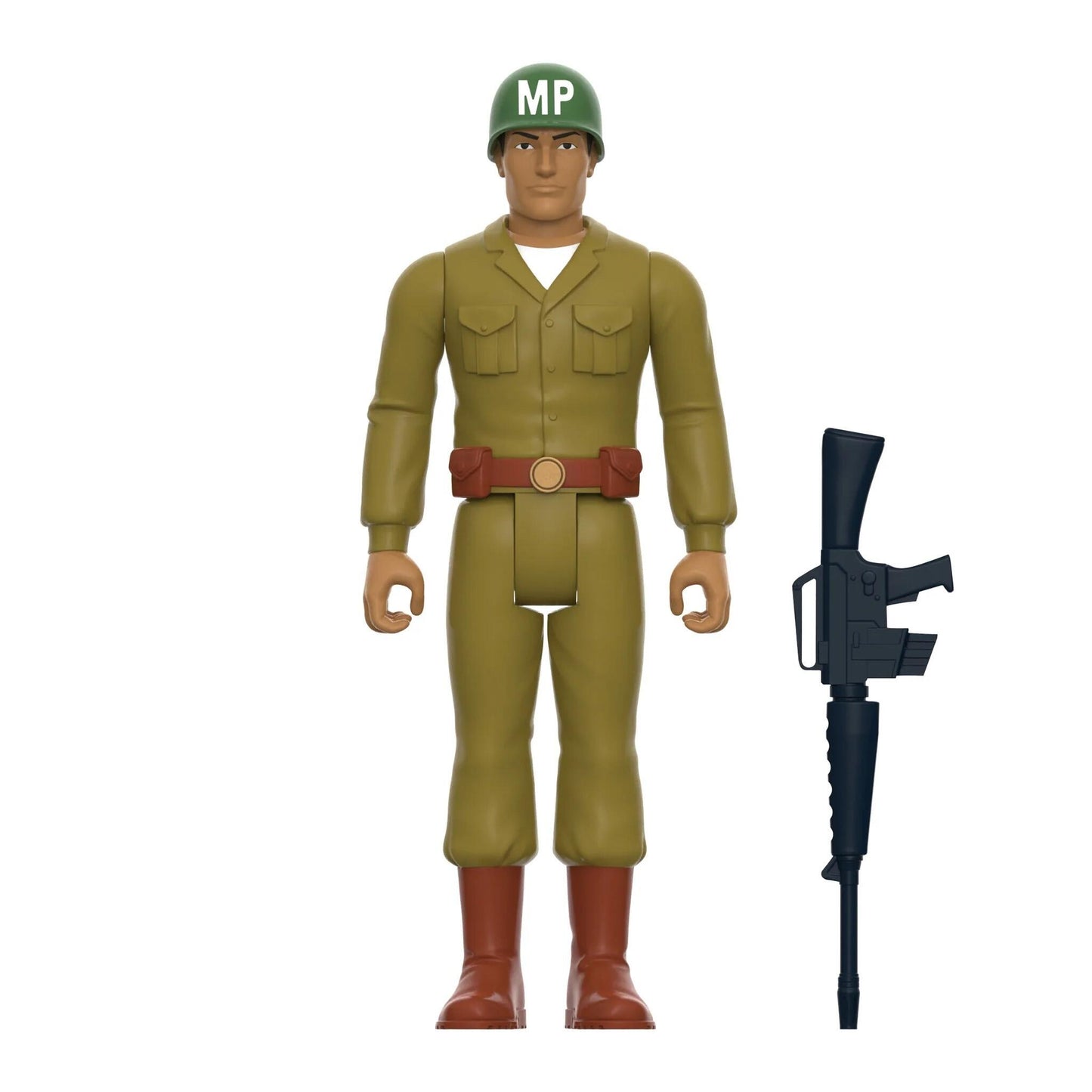 G.I. Joe ReAction Action Figure Wave 5 - Military Police Brown (Clean Shaven)