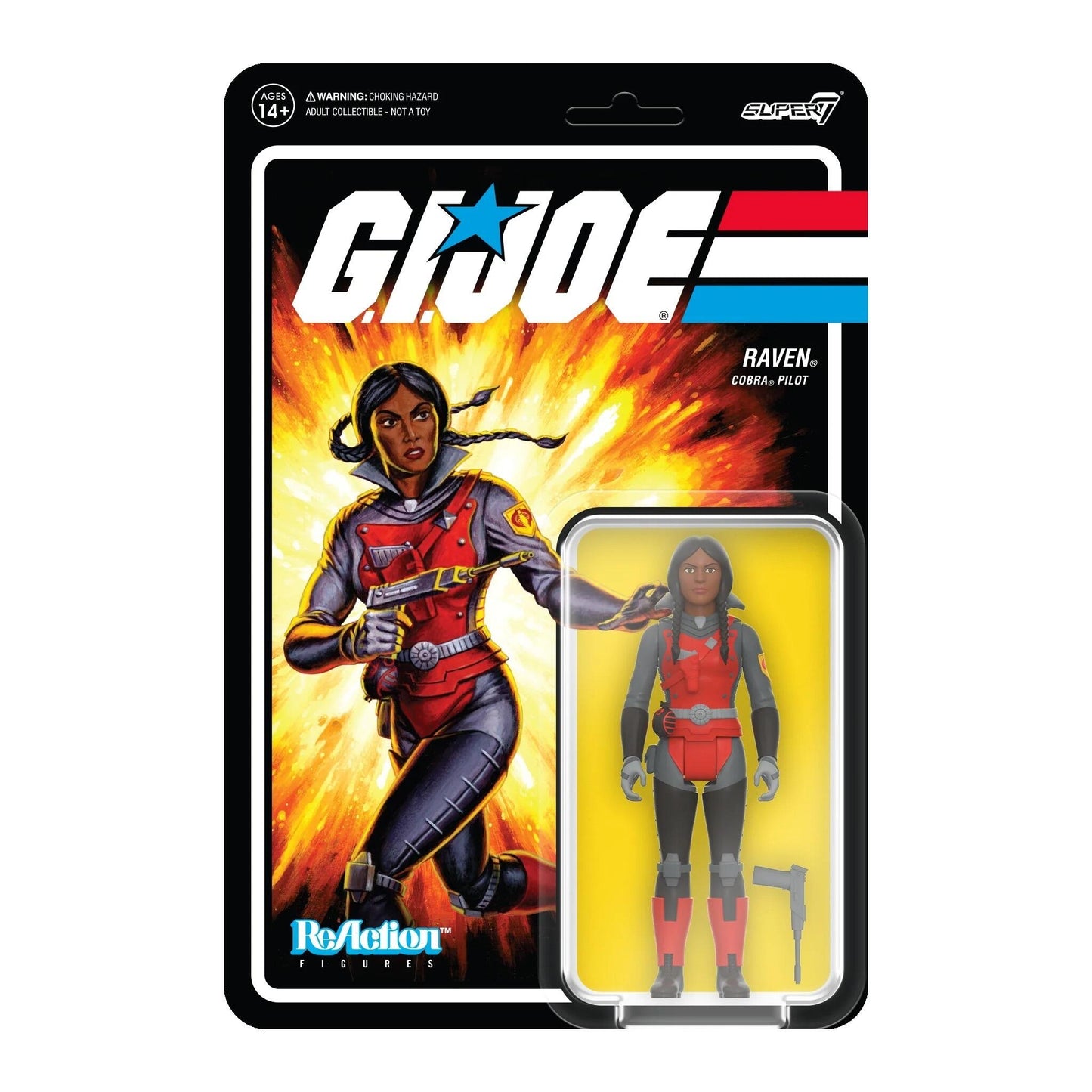 G.I. Joe ReAction Action Figure Wave 5 - Raven