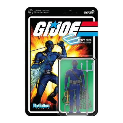 G.I. Joe ReAction Action Figure Wave 5 - Gladiator Snake Eyes