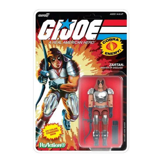 *PRE-ORDER G.I. Joe ReAction+ Action Figure Wave 9 - Zartan