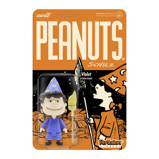 Peanuts Reaction Wave 4 Action Figure - Witch Violet
