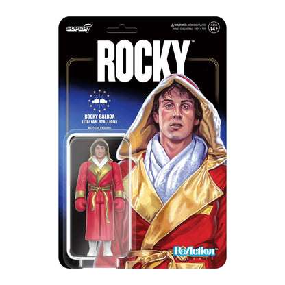 Rocky I W3 ReAction Action Figure - Rocky (Italian Stallion)